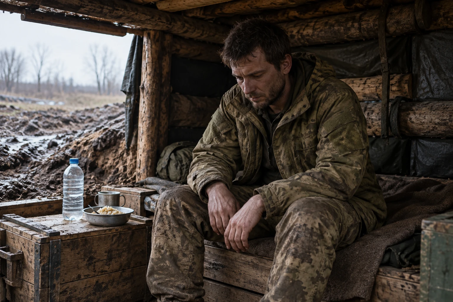 Восемь месяцев без ротации, нехватка еды и воды, запрет на общение с жителями — так опи...