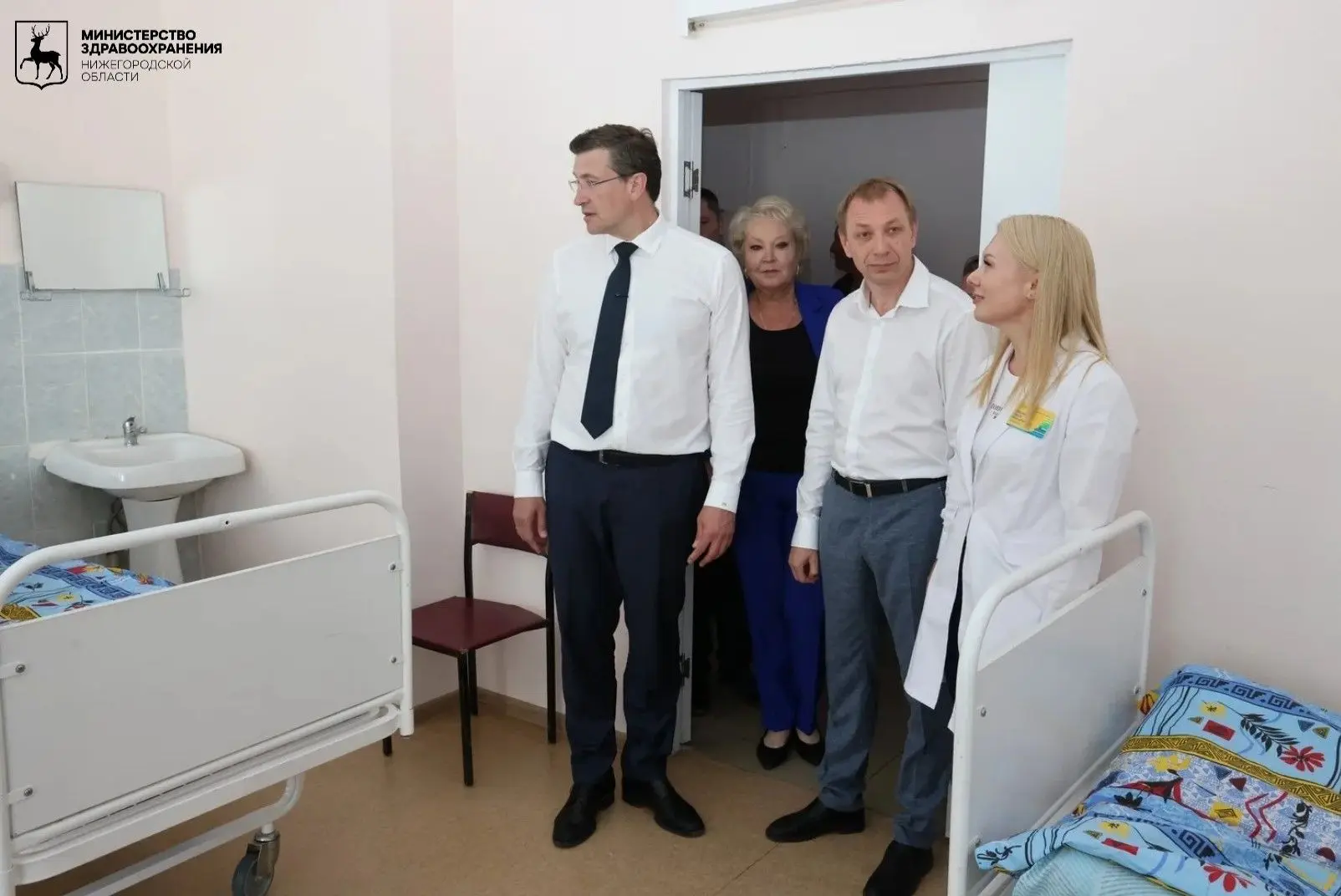 Глеб Никитин посетил Большемурашкинскую ЦРБ, которая вошла в состав межрайонного медцентра «Рождеств