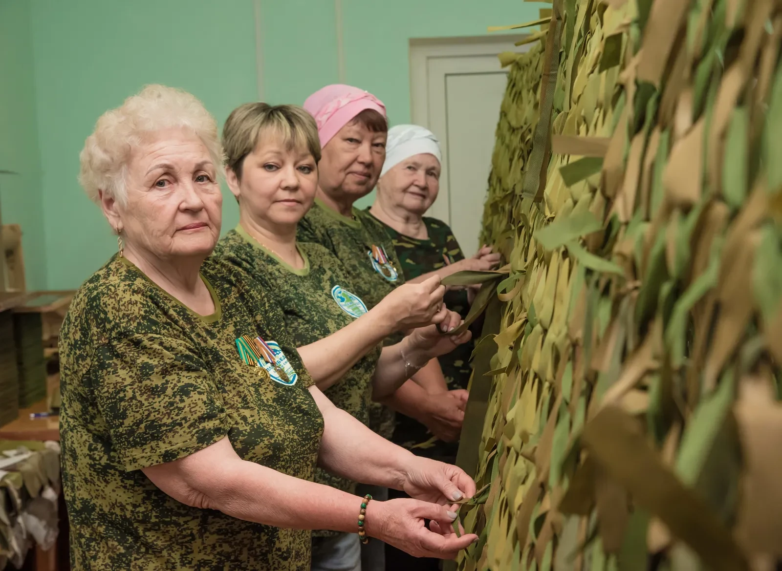Пункту плетения маскировочных сетей «Плетем Победу» села Какрыбашево исполнилось три года. 

Вдохнов