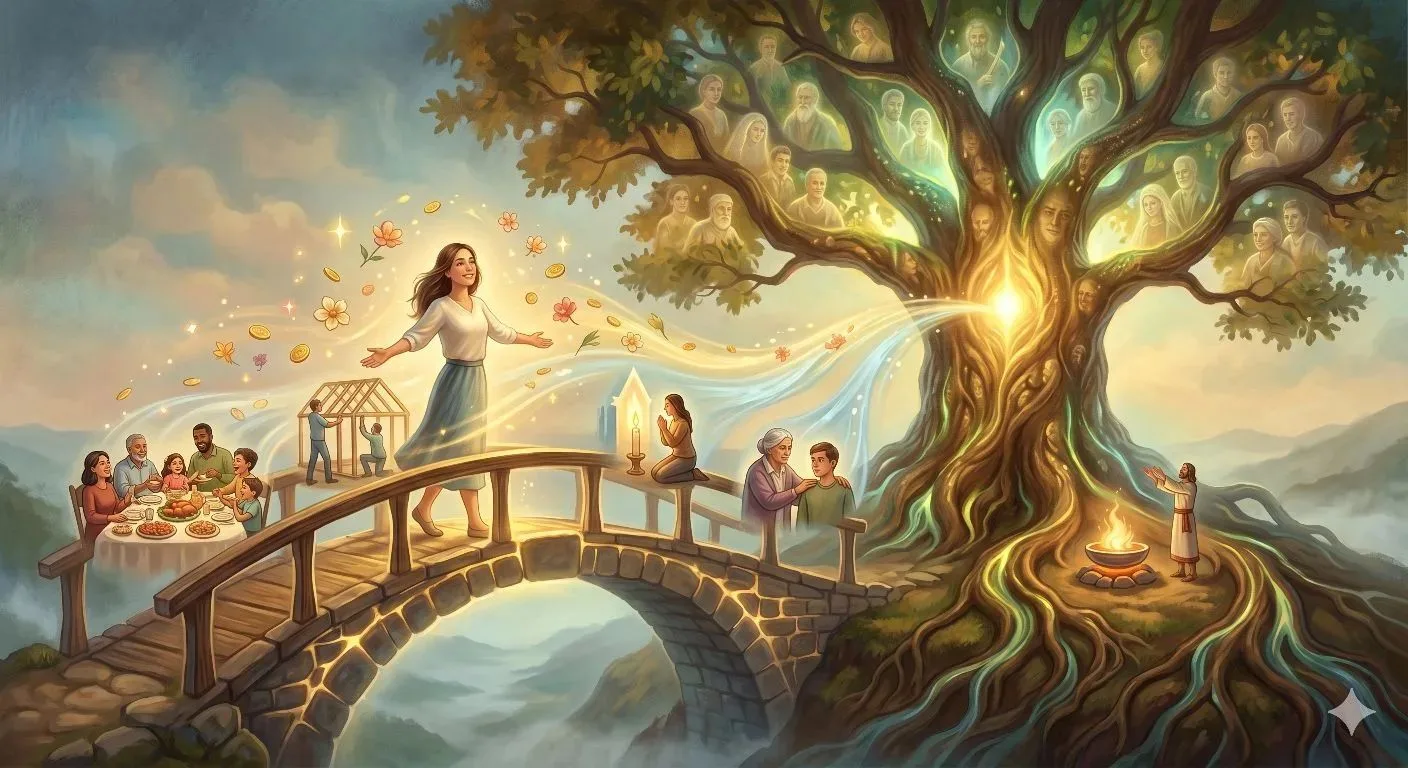 🌳 Как стать тем, кому «просто везет»? Строим мост к предкам