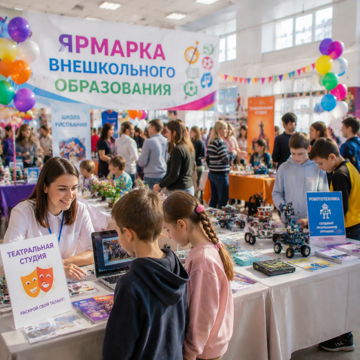 В городе пройдет ярмарка внешкольного образования