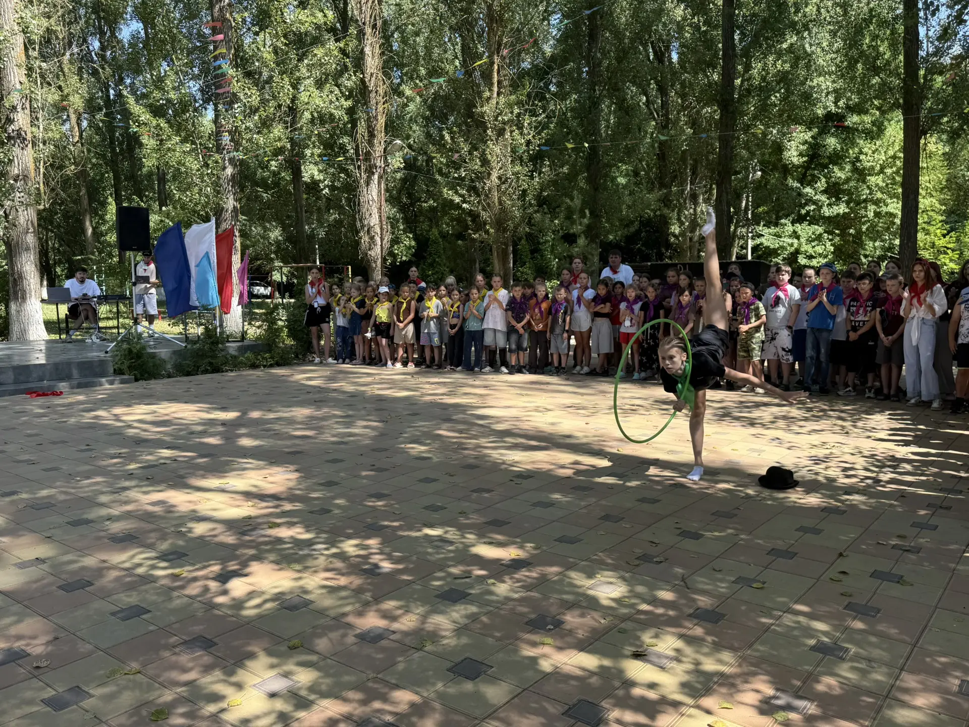 💥В лагере имени Ю. А. Гагарина торжественно открылась третья экологическая смена.
