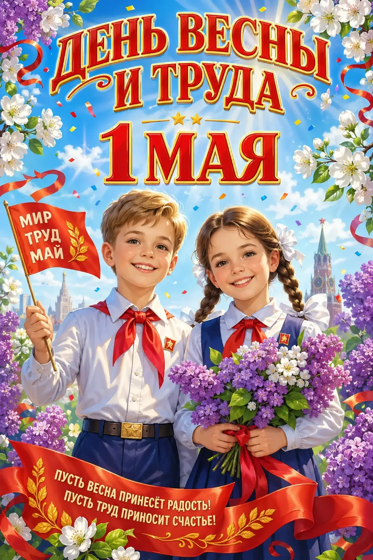 Уважаемые коллеги!

Примите самые тёплые поздравления с Днём весны и труда! Ваш труд — это настоящее