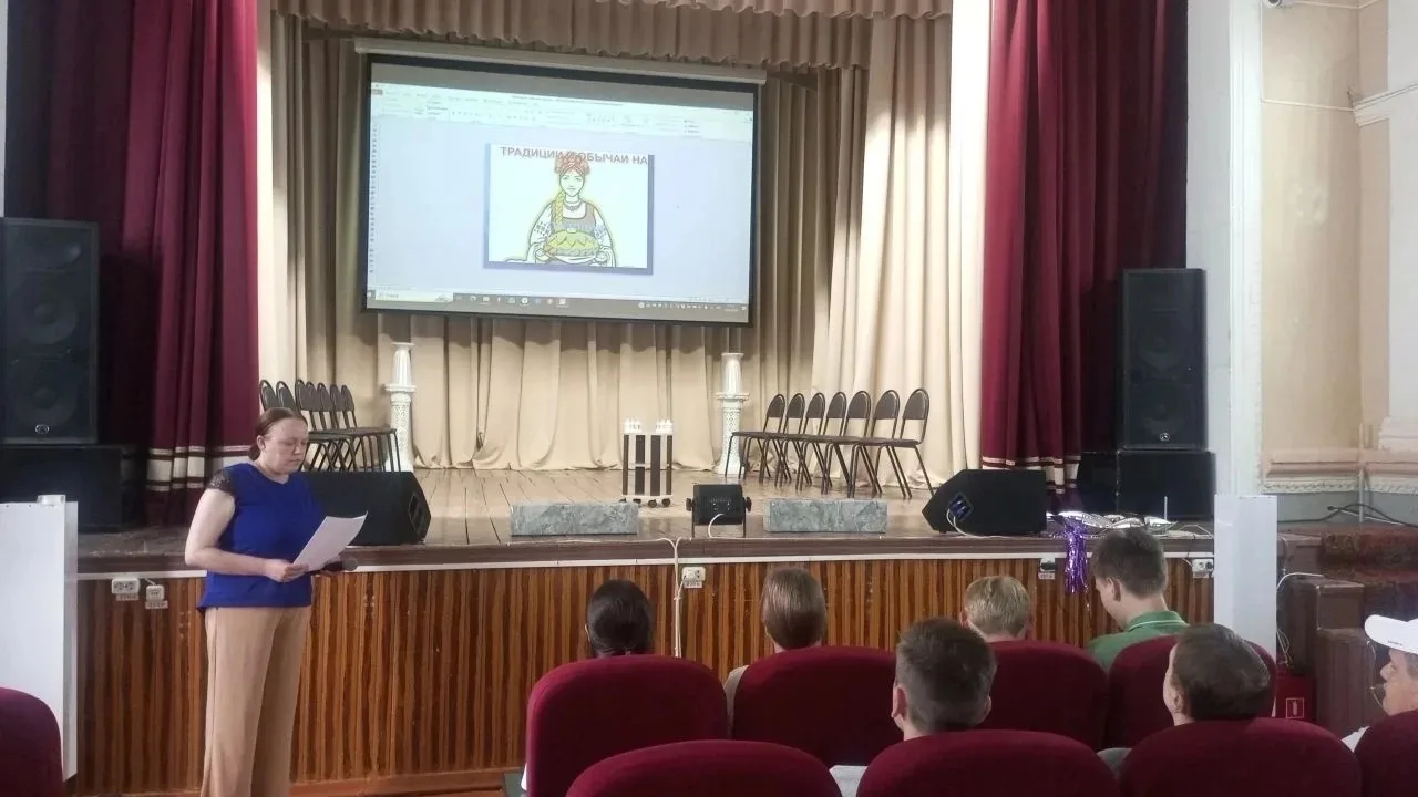 В Апанасенковском Доме культуры состоялось мероприятие «Русское гостеприимство» в рамка...