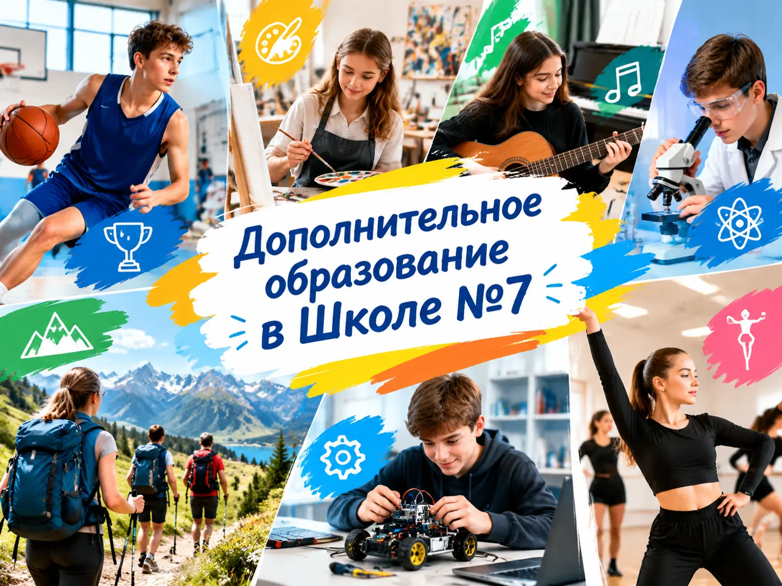 Дополнительное образование в Школе №7 💥