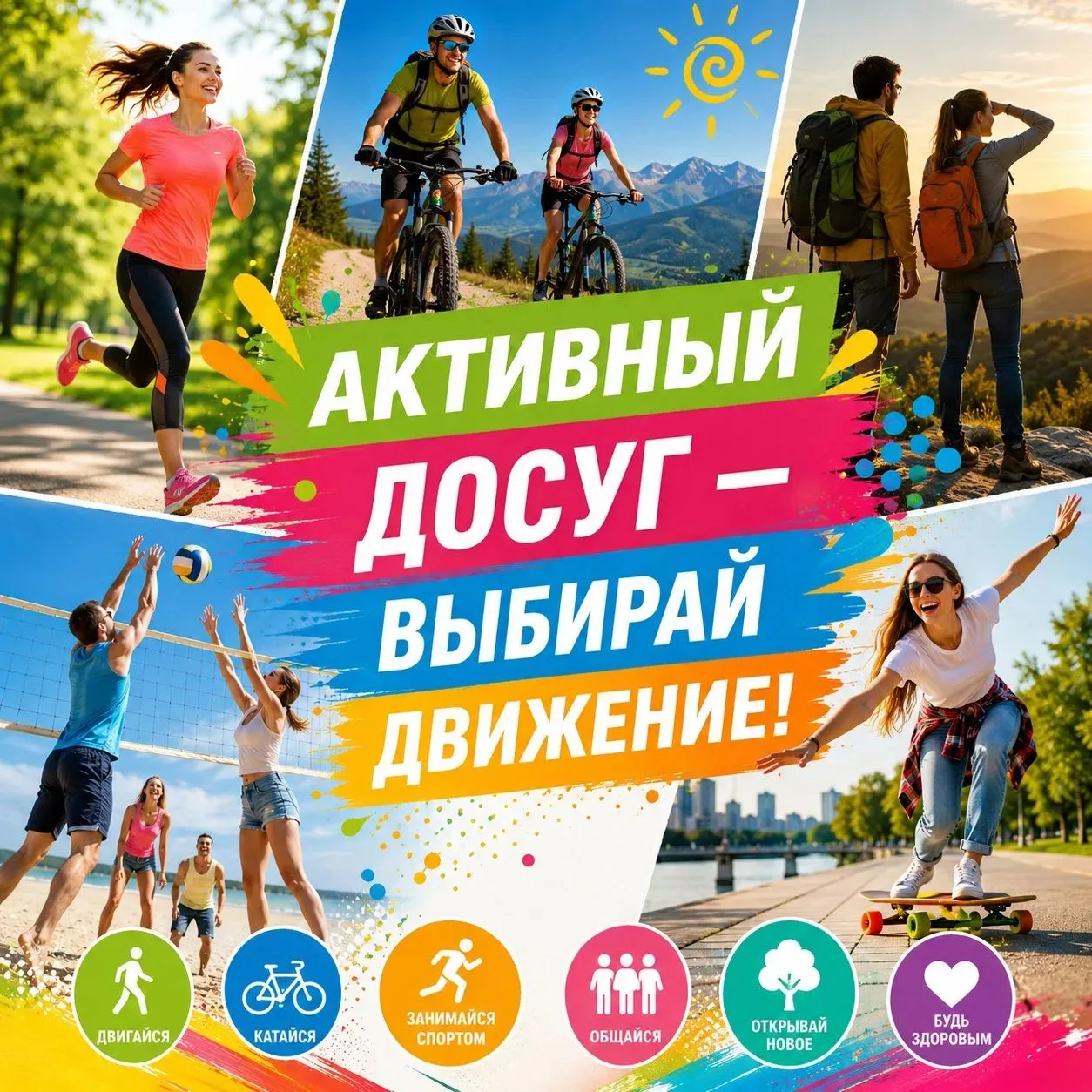 🏃‍♀️ **Популяризация активного досуга — выбираем движение!**
