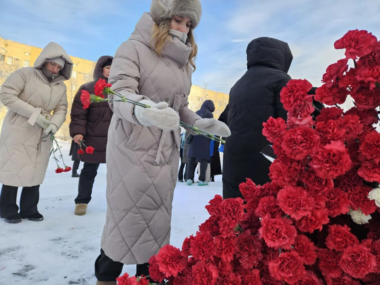 🕯️27 января педагоги нашей школы приняли участие в митинге посвящённому 82-й годовщине полного освоб