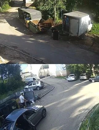 Водители вновь оставляют строительный мусор и покрышки на асфальте 🛞‼️