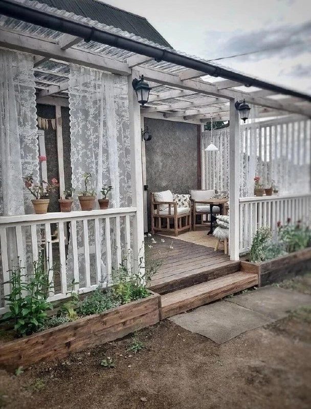 Великолепные террасы, самое любимое место летом)