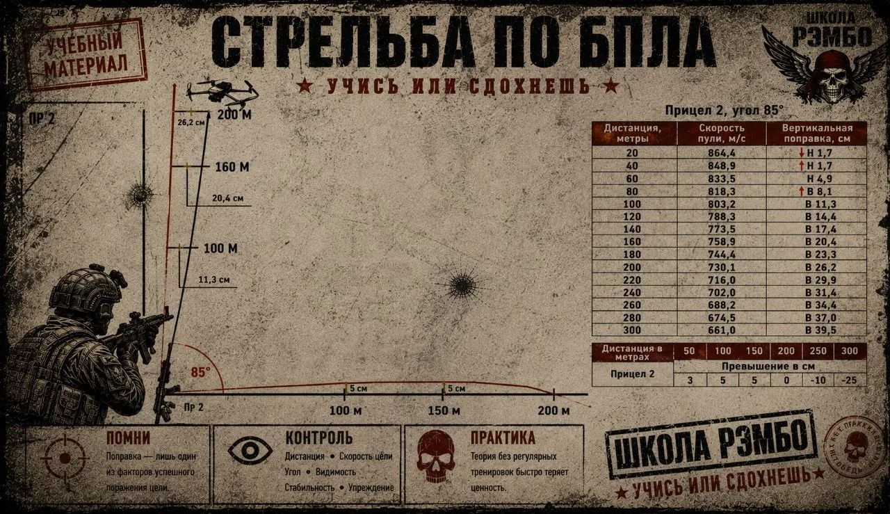 🟡Стрельба по БПЛА