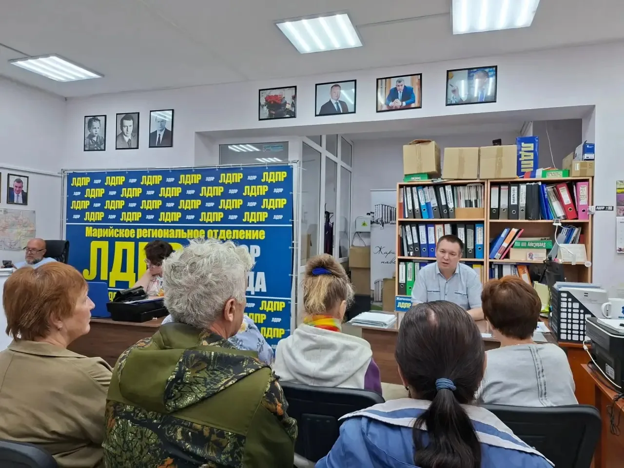 🙌🏻 ЛДПР провела встречу с пенсионерами Марий Эл