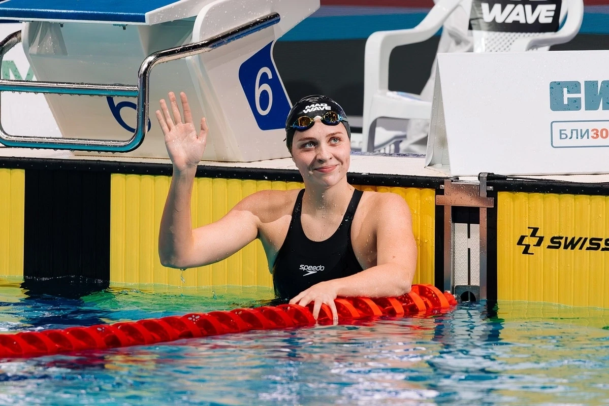 🥇🥇Дарья Клепикова завоевала два золота на чемпионате России по плаванию, проходящем в эти дни в Ка