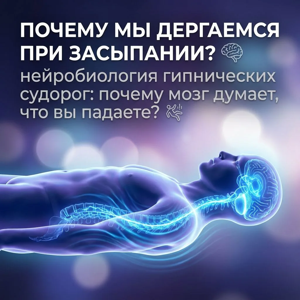 Почему мы дергаемся при засыпании (гипнические судороги)?