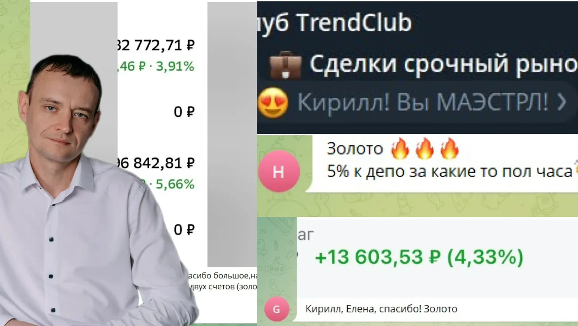 У меня есть лимит на количество сделок.