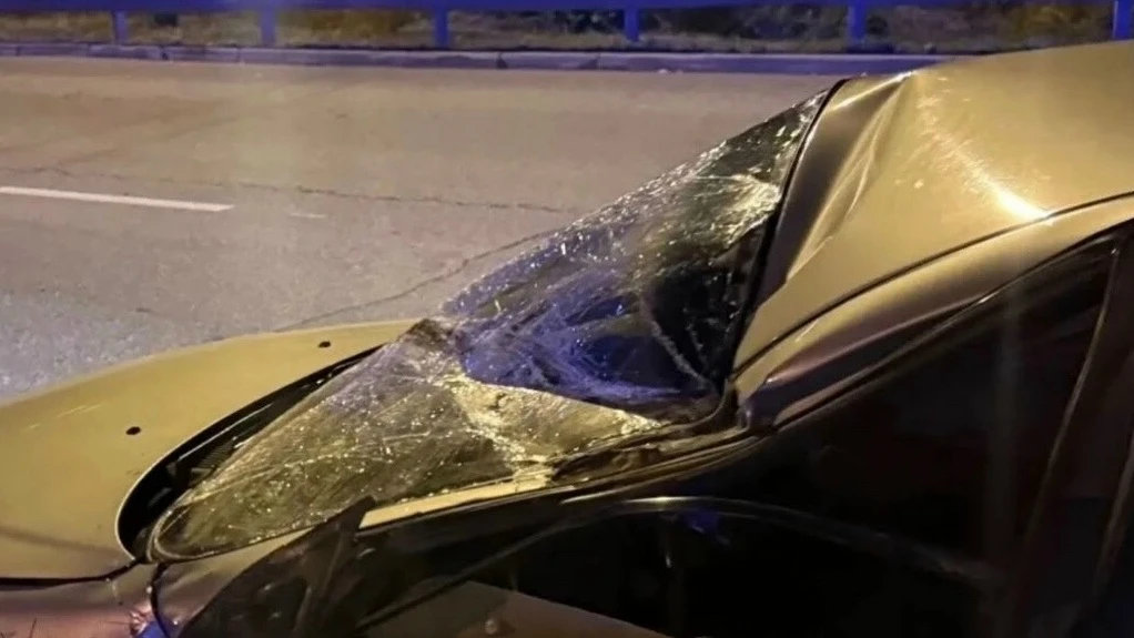 Автомобиль, управляемый пьяным водителем, перевернулся в Магнитогорске