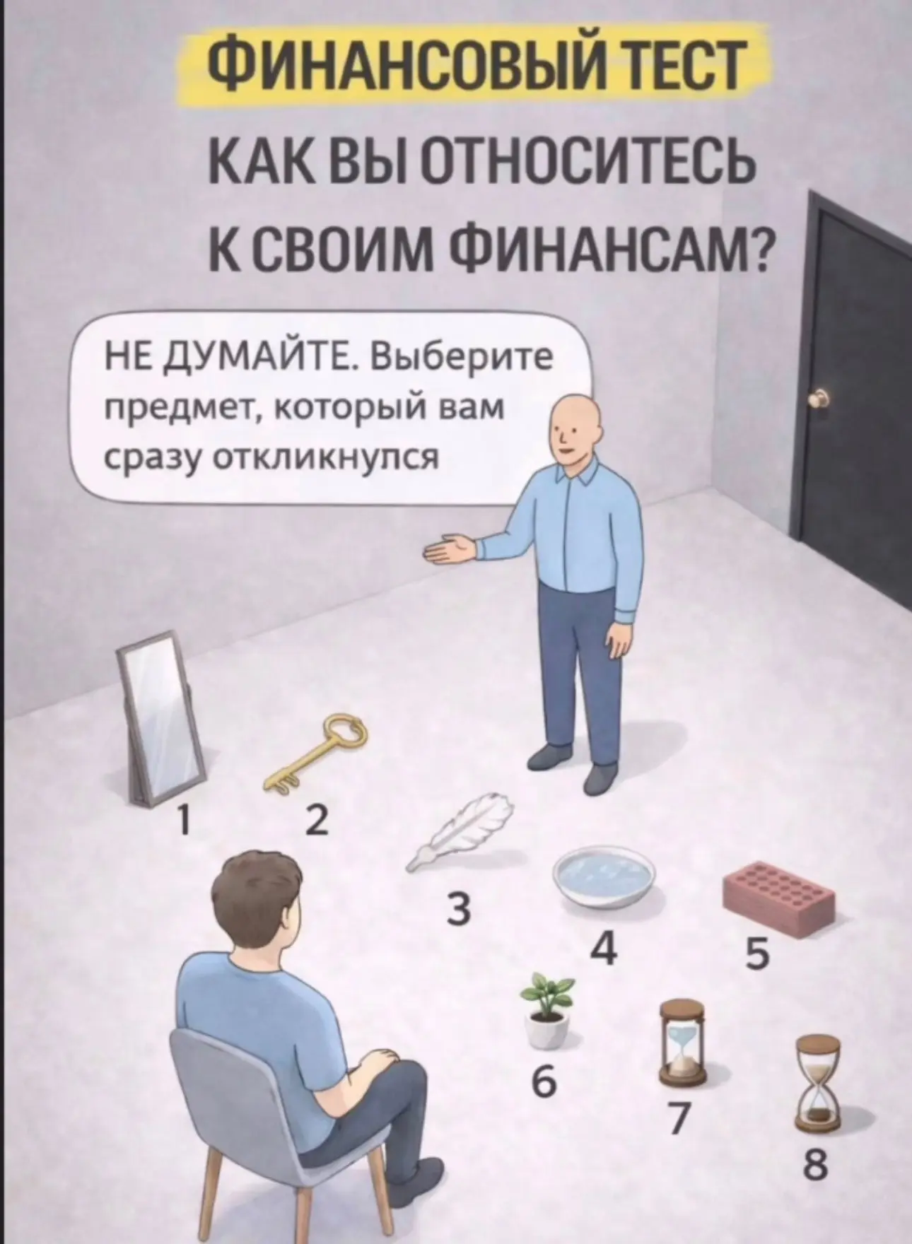 🧠 Финансовый тест: какой вы предмет в мире денег?