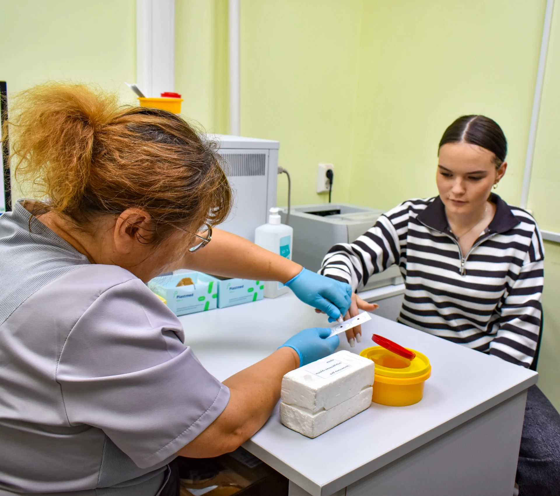 «Путь донора: экскурсия девятиклассников на станцию переливания крови в г.Саянска»