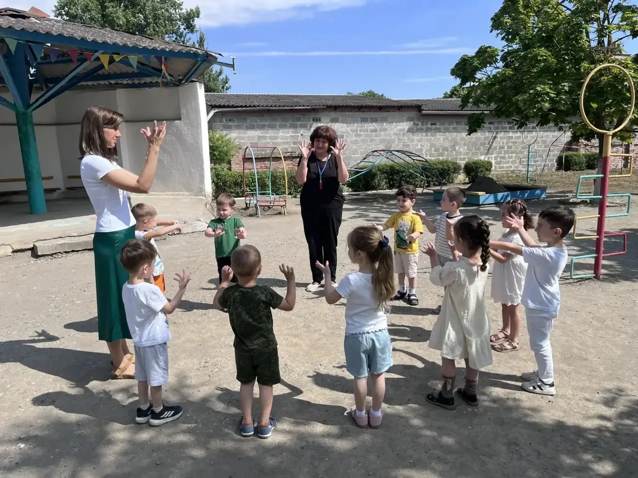 Летнее физкультурное развлечение во второй младшей группе «Шалуны»☀️
