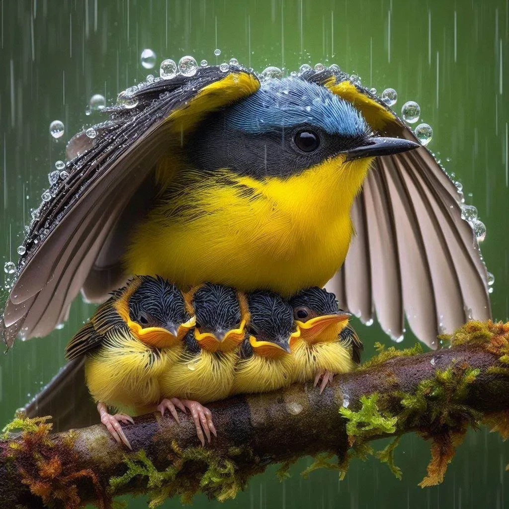 🐦‍⬛ Мама, всегда мама! ❤️