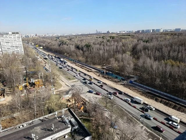 🚇 Площадка строительства станции «Липецкая» Бирюлëвской линии