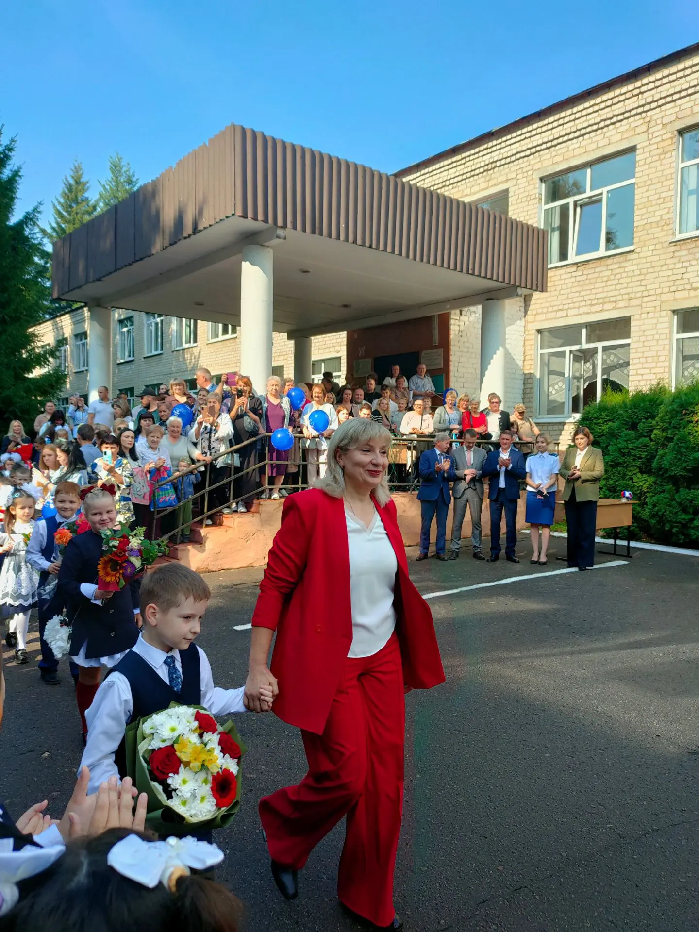 🎉 День знаний в МБОУ «СОШ имени П. В. Киреевского»! 🎉