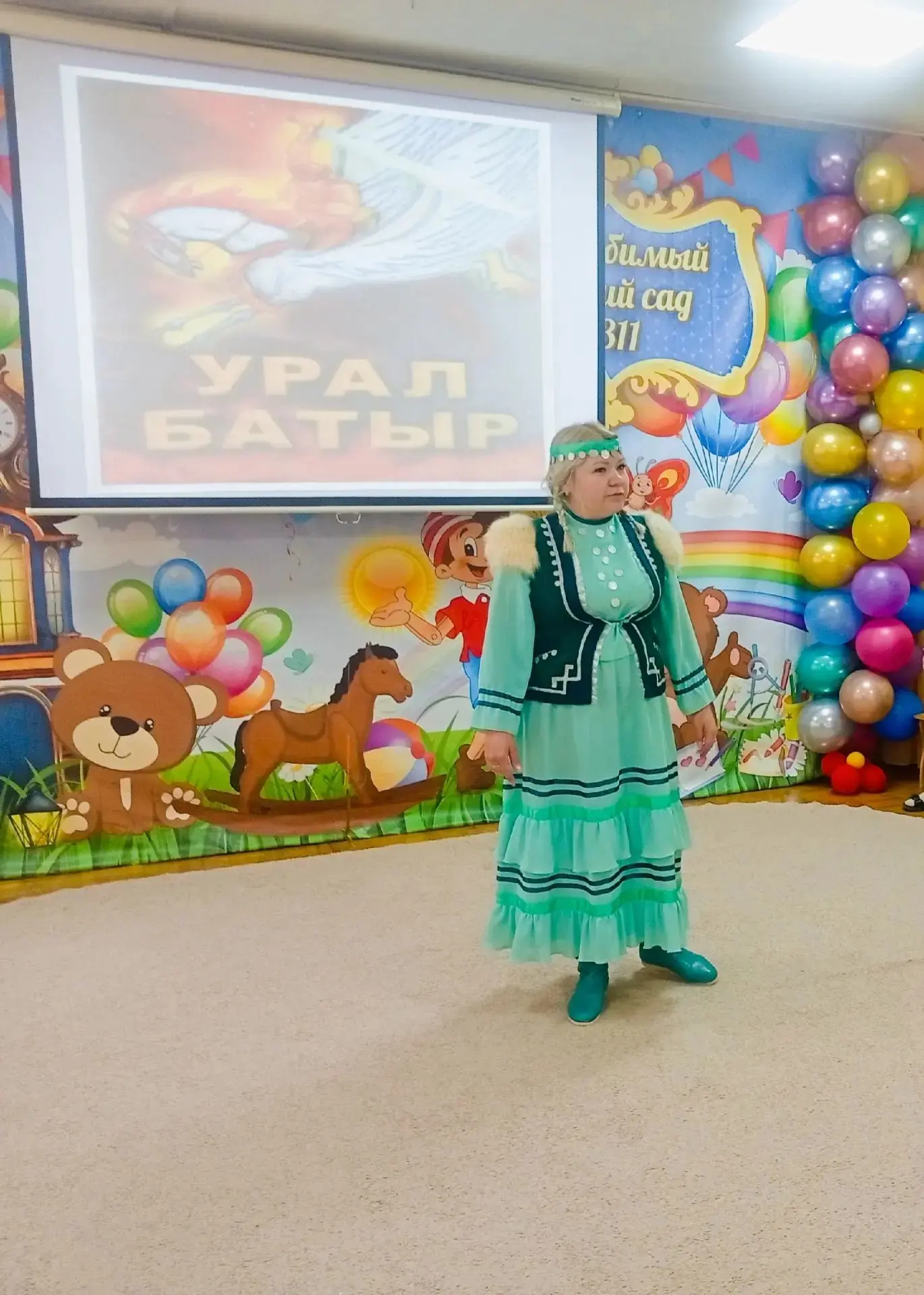 Торжественное открытие декадника, посвящённого эпосу «Урал Батыр»!
В нашем детском саду началась чер