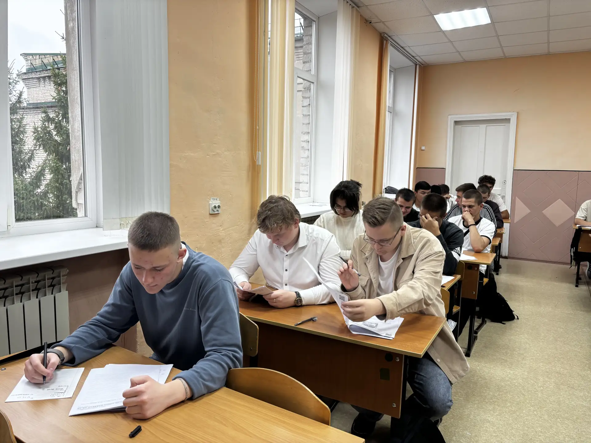 📜 24.09.2026 года студенты второго курса приняли участие во Всероссийской проверочной ...