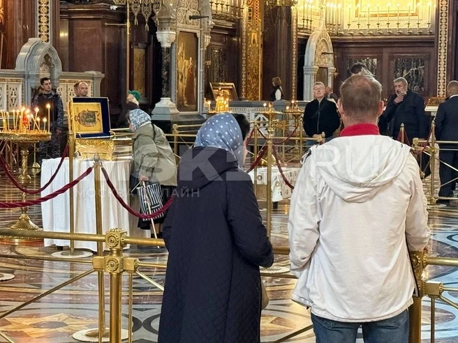 Ковчег Дмитрия Донского в храме Христа Спасителя 🏛️