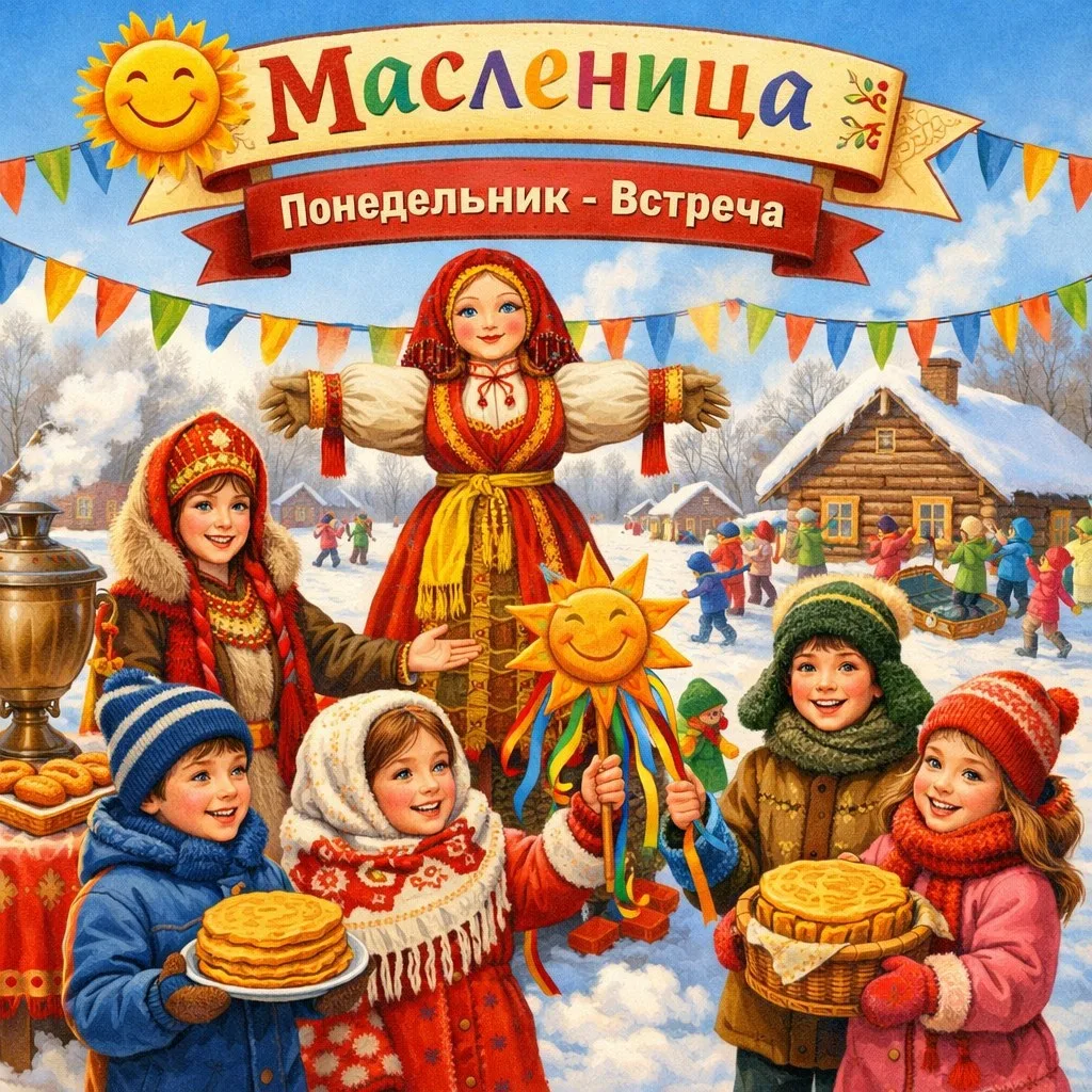 Масленица — праздник солнца и веселья 🌞

🥞Масленица — древнерусский праздник, символизирующий пров