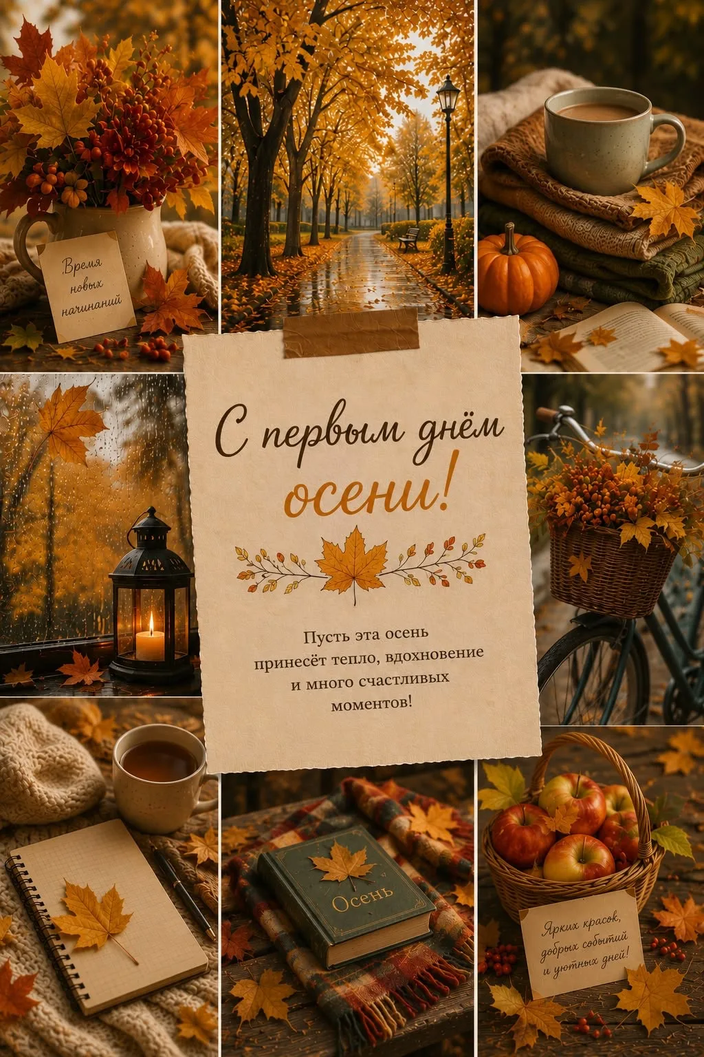 С первым днём осени 🍁