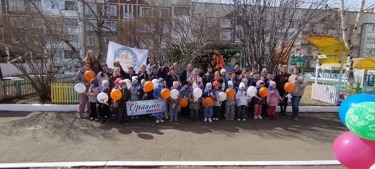 Праздничное настроение и гордость за победу!  Сегодня особенный день для воспитанников детского сада