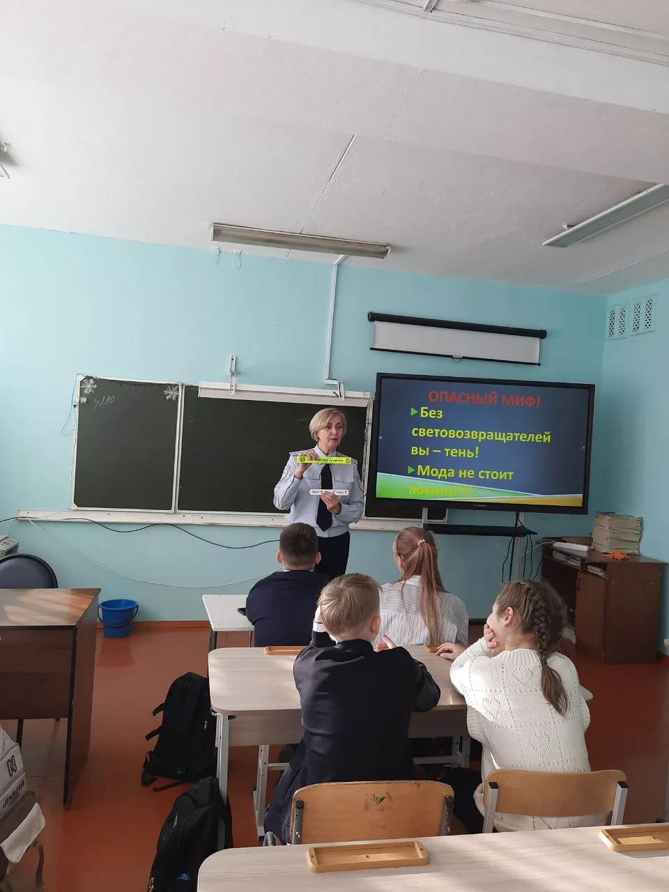 В рамках профилактической работы по предотвращению дорожно-транспортных происшествий 05.02 состоялас