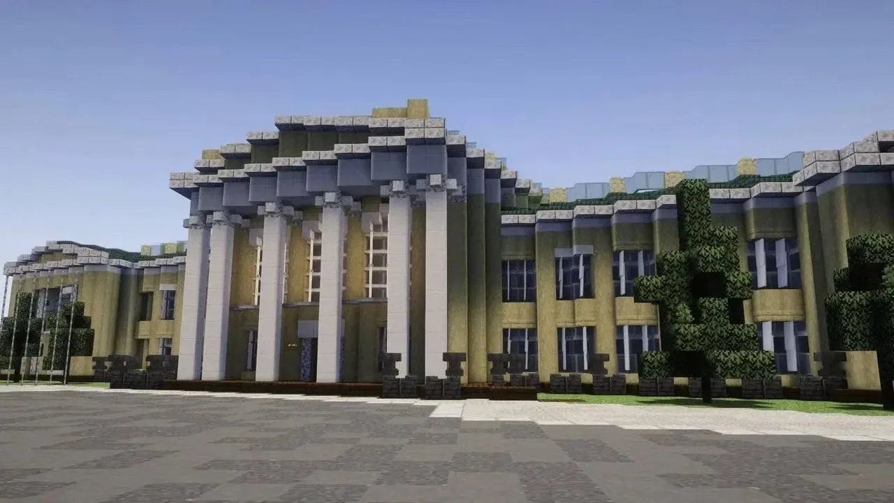 Тюмень построили в известной игре Minecraft   Компьютерные умельцы поделились фотографиями локаций г