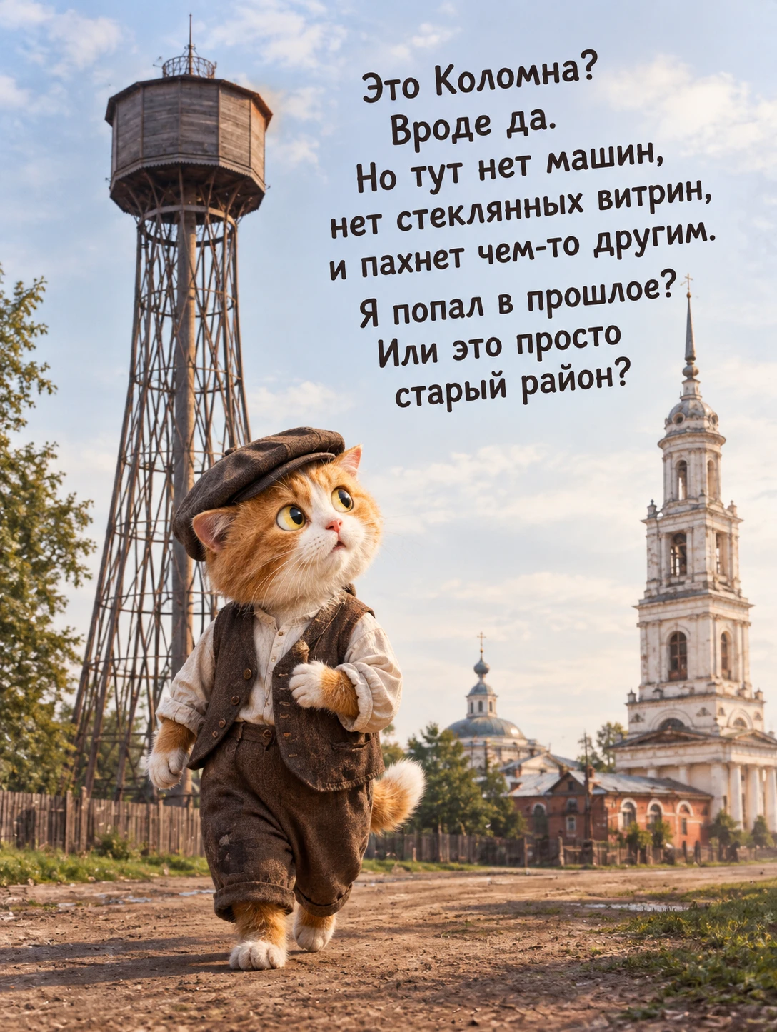 Хотели бы побывать в Коломне 100-летней давности? 🤔