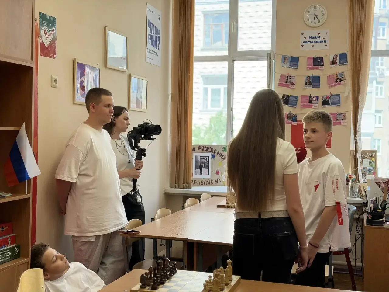 💫НОВОСТИ ПЕРВЫХ  📽️Сегодня в гостях у нашего первичного отделения побывала съемочная группа новостно