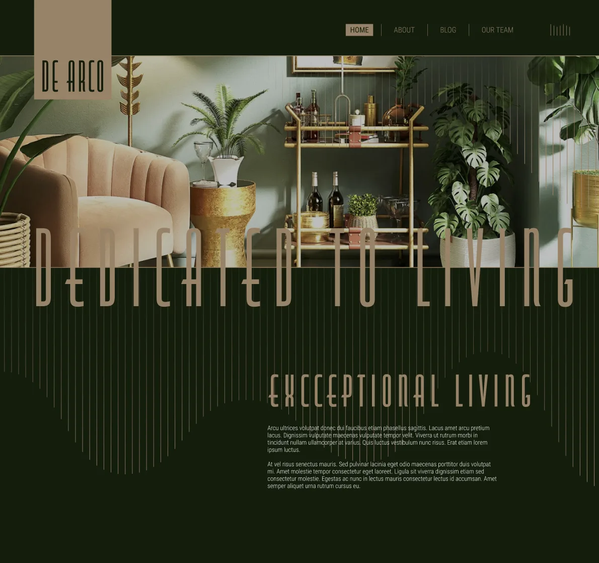 Landing page -  Интерьерные решения

Тематика: #Строительство_и_ремонт
Формат сайта: #Landing_page

