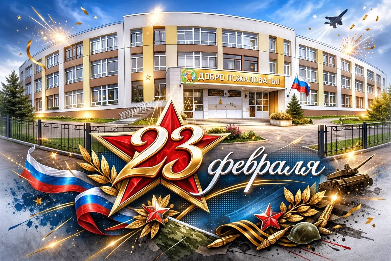 Дорогие наши мальчики, юноши, мужчины, а также уважаемые папы и дедушки! 👋🧔‍♂️👴  От всей души поздра