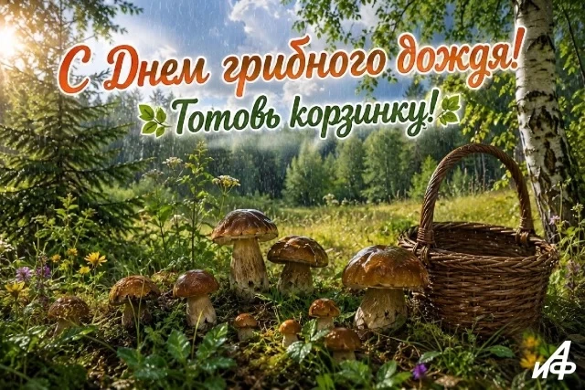 6 августа — День грибного дождя 🍄‍🟫

Теплый дождь при солнце - верная примета, что пора брать корз