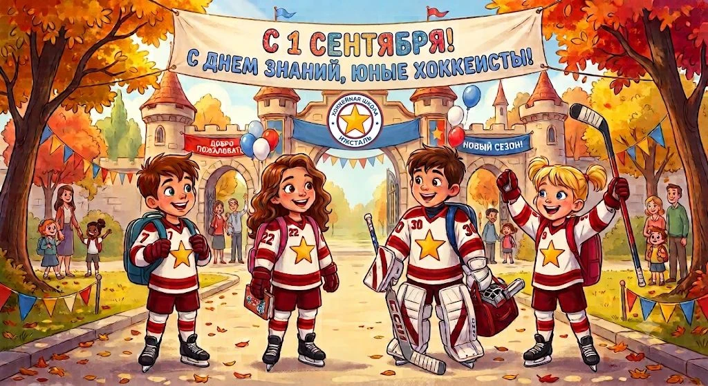 Дорогие юные хоккеисты, воспитанники хоккейной школы «Ижсталь»!