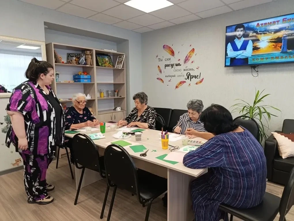 В целях снятия психоэмоционального напряжения для подопечных отделения дневного пребывания граждан п