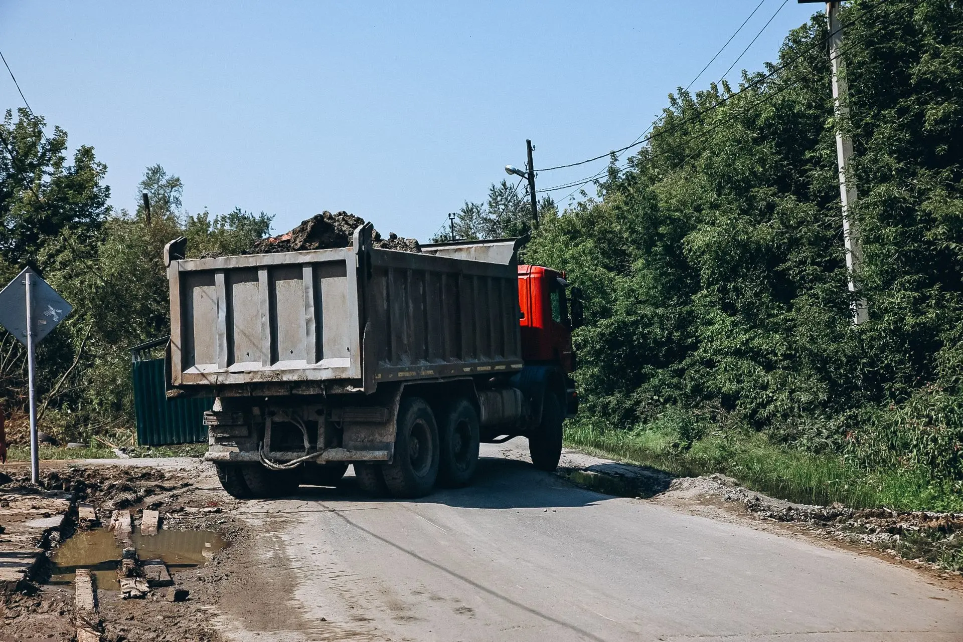 Паводковая обстановка в Тюмени