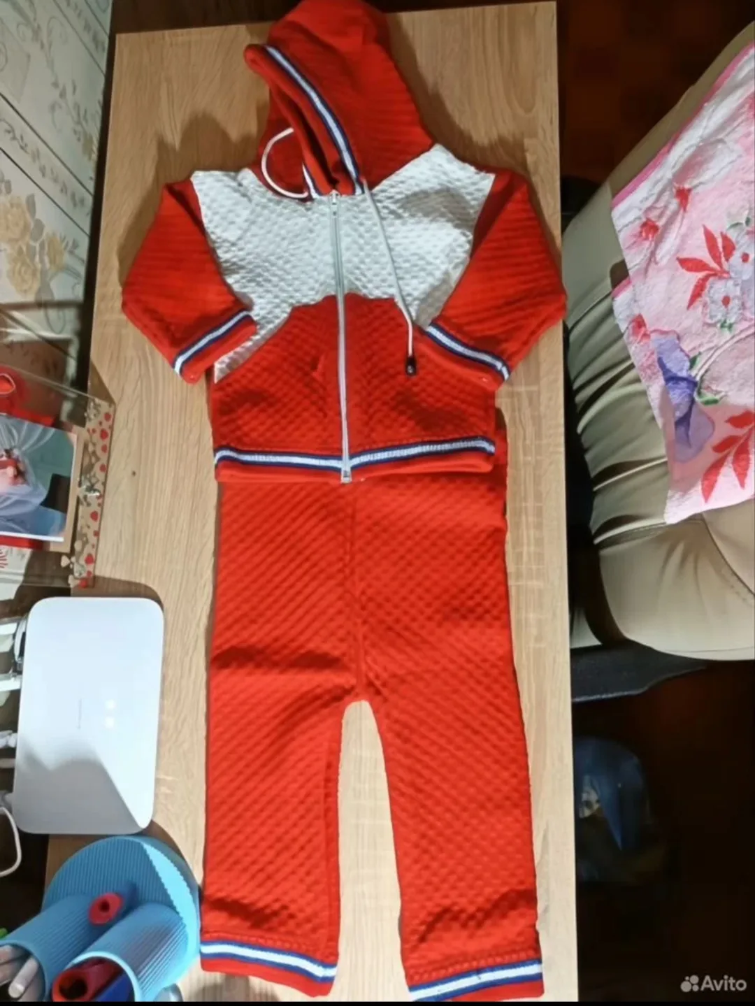 Костюм детский (флисовый, размер 80 см) -350р