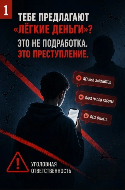 📲 Преступники всё чаще ищут исполнителей среди подростков: находят в интернете, обещаю...