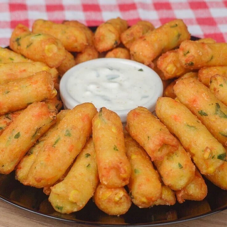 Готовим Нежные сырные палочки