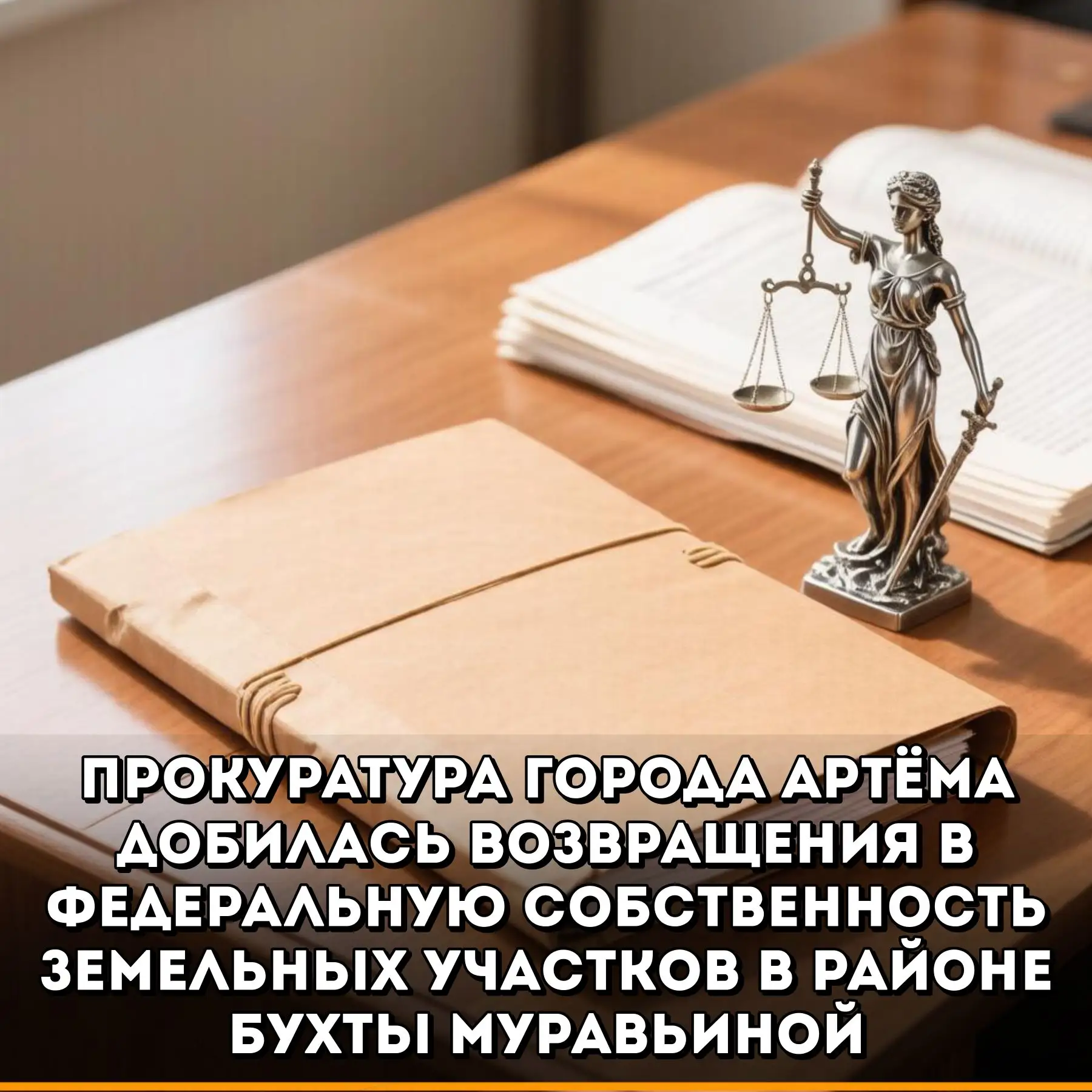 Проверкой установлено, что земельные участки в районе бухты Муравьиной были сформирован...
