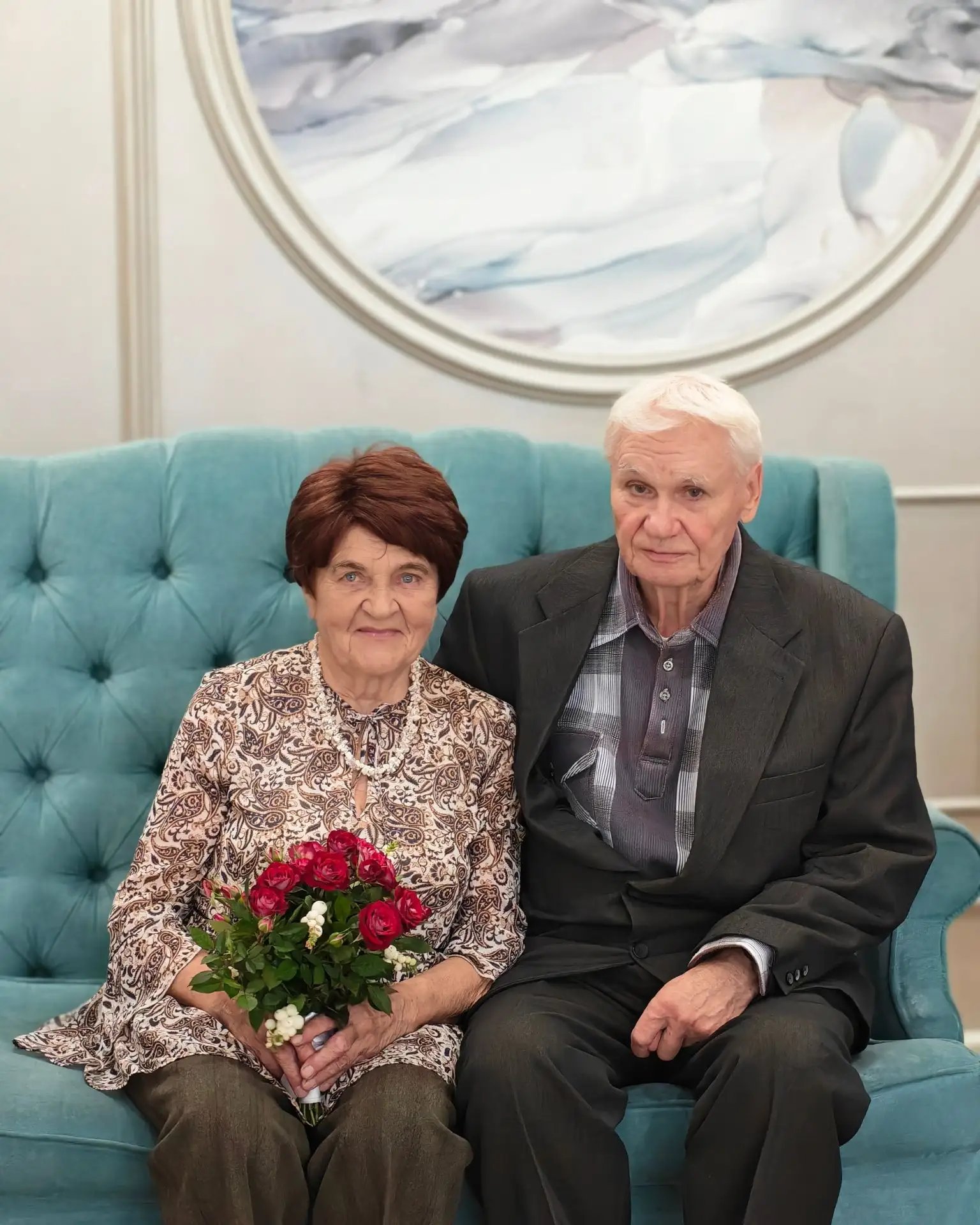 В Северодвинске супруги Дерягины отметили 60-летний юбилей семейной жизни