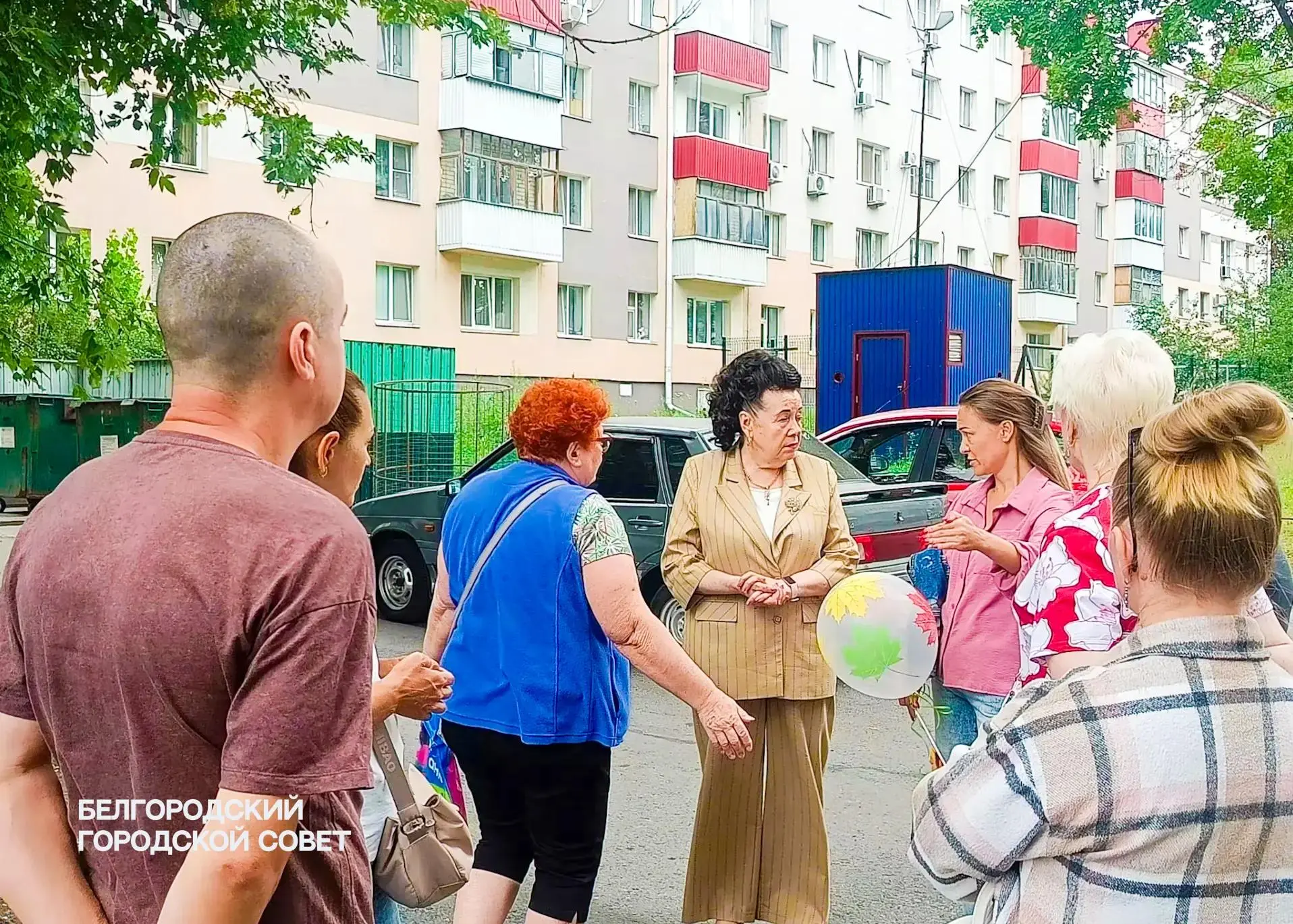 ⚪ Встреча с жителями