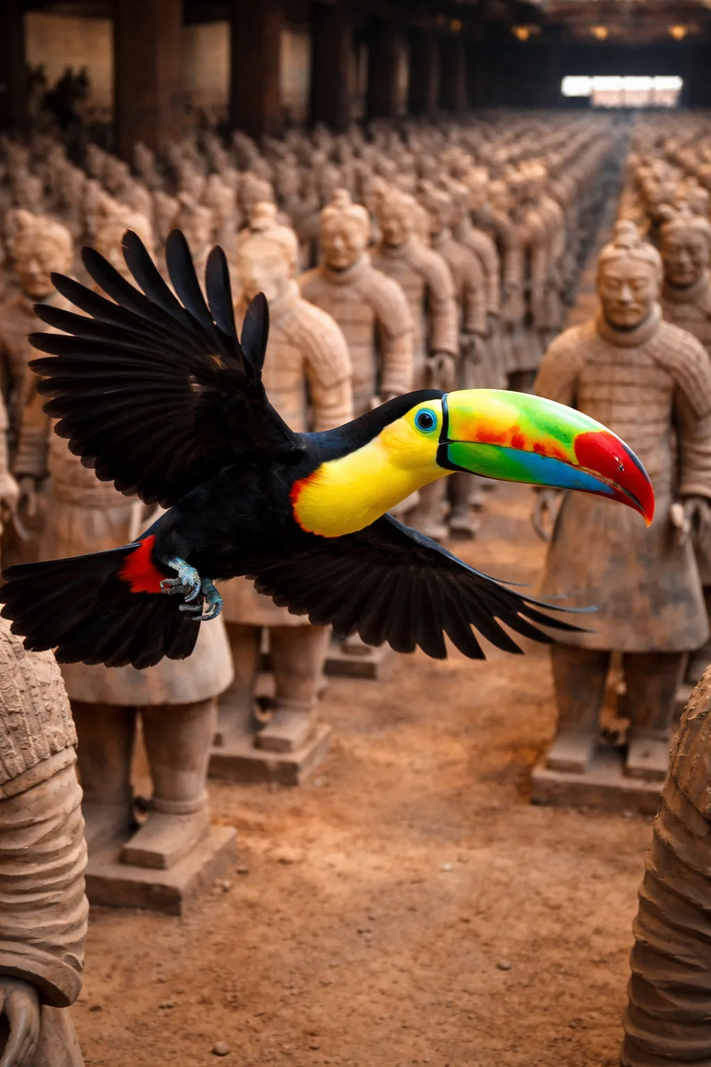 🇨🇳 Привет!
Давайте уже наконец посмотрим на ТЕРРАКОТОВУЮ АРМИЮ!
🇨🇳 Летим по маршруту ШАНХАЙ-СИАН