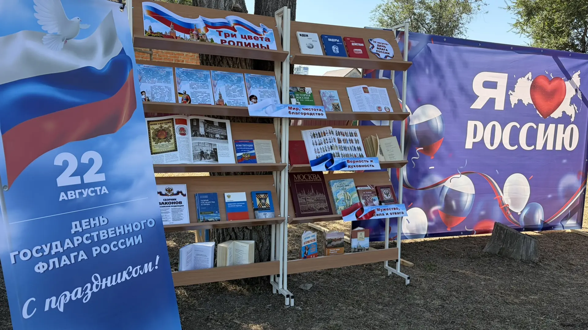 🇷🇺День Государственного флага России в Центральном парке! 🎉