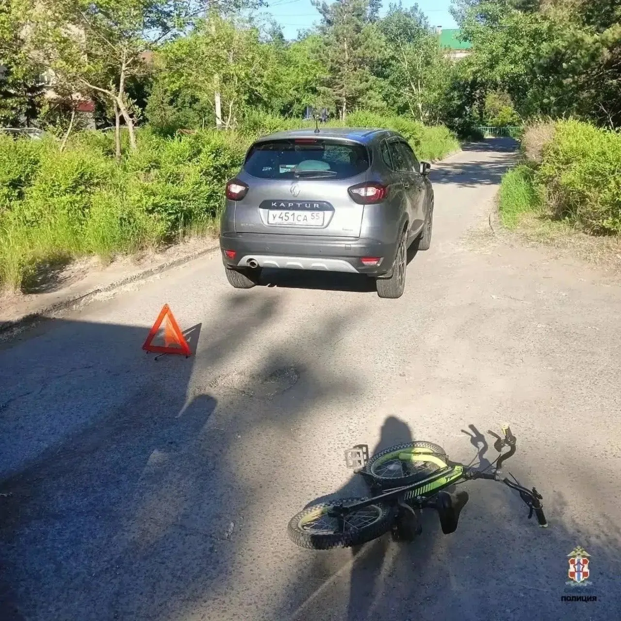 🚨Автоледи сбила ребёнка на велосипеде в Омске